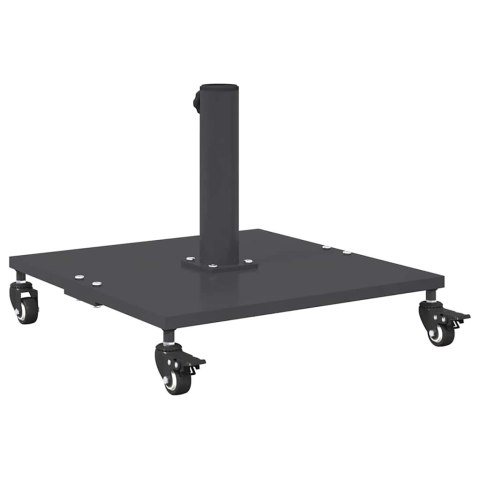 PODSTAWY PARASOLI OGRODOWYCH CIEMNO SZARY 45X 45X 31.5CM