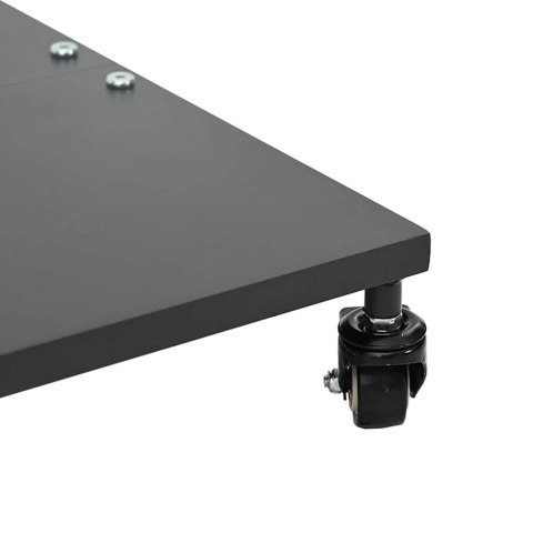 PODSTAWY PARASOLI OGRODOWYCH CIEMNO SZARY 45X 45X 31.5CM