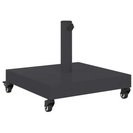 PODSTAWY PARASOLI OGRODOWYCH CIEMNO SZARY 45X 45X 32CM