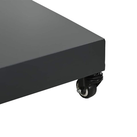 PODSTAWY PARASOLI OGRODOWYCH CIEMNO SZARY 45X 45X 32CM