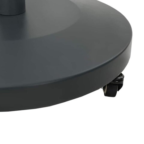 PODSTAWY PARASOLI OGRODOWYCH CIEMNO SZARY 48X 48X 32.5CM