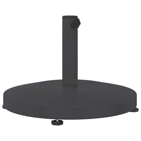 PODSTAWY PARASOLI OGRODOWYCH CIEMNO SZARY 48X 48X 32CM