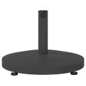 PODSTAWY PARASOLI OGRODOWYCH CIEMNO SZARY 48X 48X 32CM