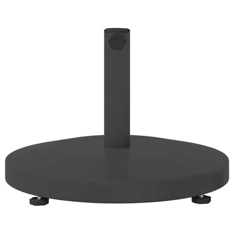 PODSTAWY PARASOLI OGRODOWYCH CIEMNO SZARY 48X 48X 32CM