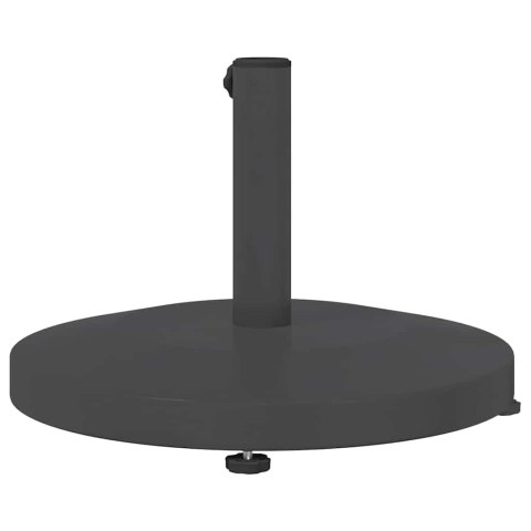 PODSTAWY PARASOLI OGRODOWYCH CIEMNO SZARY 48X 48X 32CM