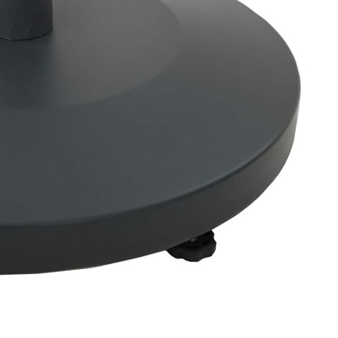 PODSTAWY PARASOLI OGRODOWYCH CIEMNO SZARY 48X 48X 32CM