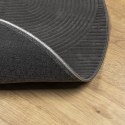 DYWAN IZA Z KRÓTKIM WŁOSIEM ANTRACYTOWY Ø 100CM
