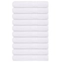 RĘCZNIKI 10 SZT. BIAŁE 100X200CM BAWEŁNA 100%