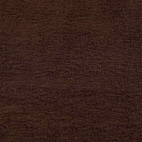 RĘCZNIKI DLA GOŚCI 10 SZT. BRĄZOWE 30X50CM BAWEŁNA 100%