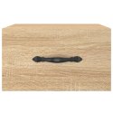 WISZĄCA SZAFKA NOCNA DĄB SONOMA 35X35X20CM