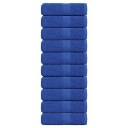 RĘCZNIKI DLA GOŚCI 10 SZT. NIEBIESKIE 30X50CM BAWEŁNA 100%