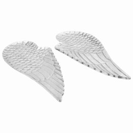 KOSZE NA OWOCE 2 SZT. SREBRNY 40X18X4CM ALUMINIUM