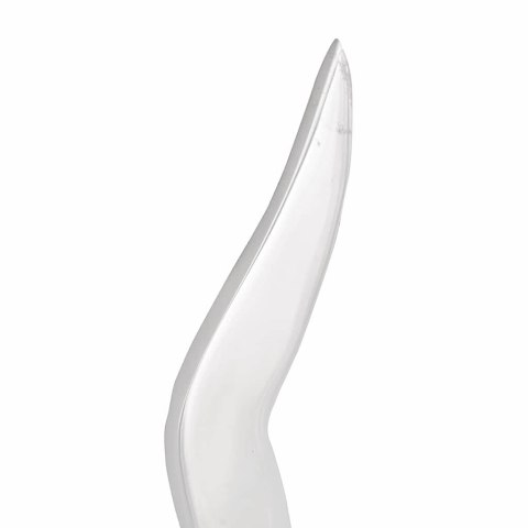 VidaXL Rzeźby Mewy na Ścianę 2 szt. Srebrne Aluminium