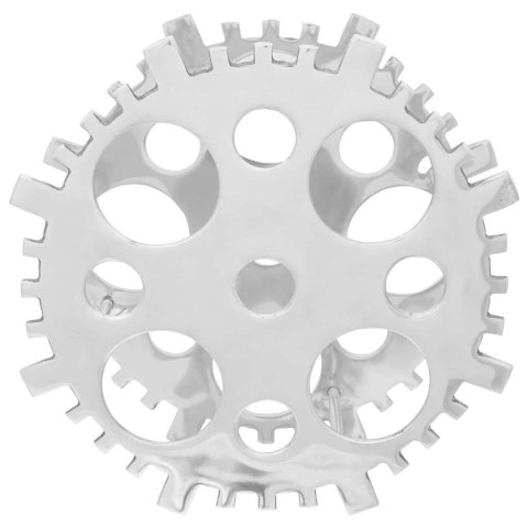 STOJAK NA WINO SREBRNY 15.4X5.5X15.4 CALI ALUMINIUM