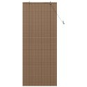ŻALUZJA OKIENNA Z ZASŁONAMI BRĄZOWY 100X220CM BAMBUS