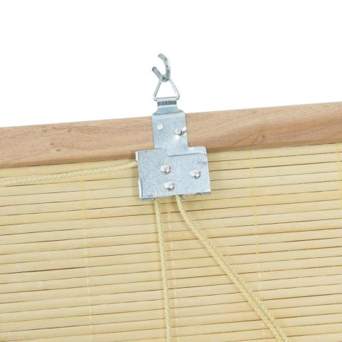 ŻALUZJE I ROLETY Z ZASŁONAMI NATURALNY BAMBUS