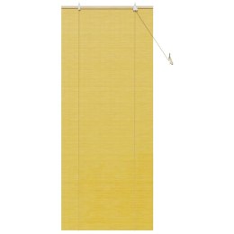 ŻALUZJE I ROLETY Z ZASŁONAMI ŻÓŁTY BAMBUS