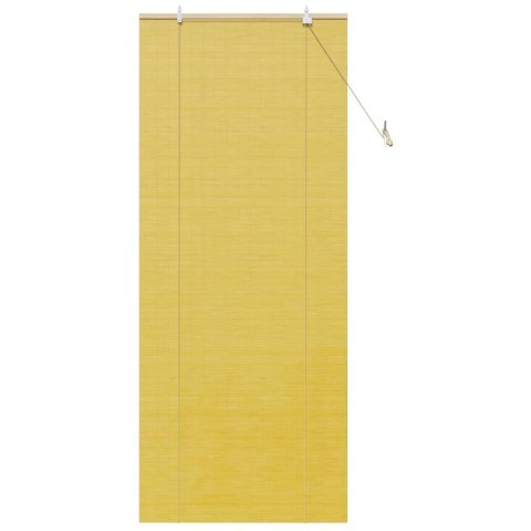 ŻALUZJE I ROLETY Z ZASŁONAMI ŻÓŁTY BAMBUS