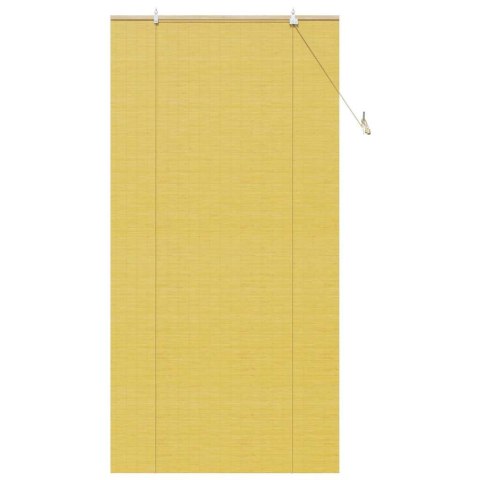 ŻALUZJE I ROLETY Z ZASŁONAMI ŻÓŁTY BAMBUS