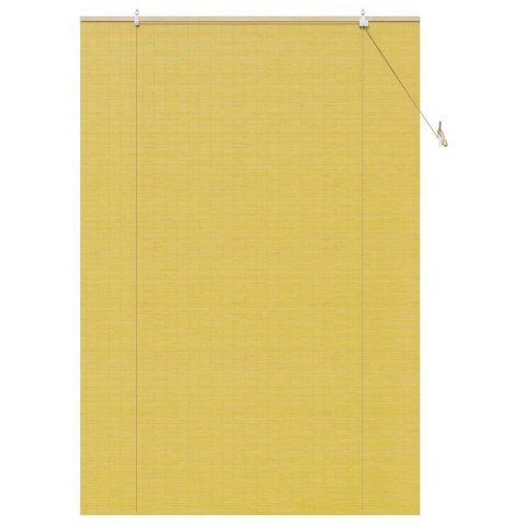 ŻALUZJE I ROLETY Z ZASŁONAMI ŻÓŁTY BAMBUS