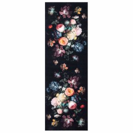MATA KUCHENNA FLORAL KWIATY 60X 180CM AKSAMIT