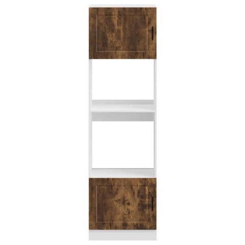 VidaXL Szafki do piekarnika, 2 szt., Porto, przydymiony dąb