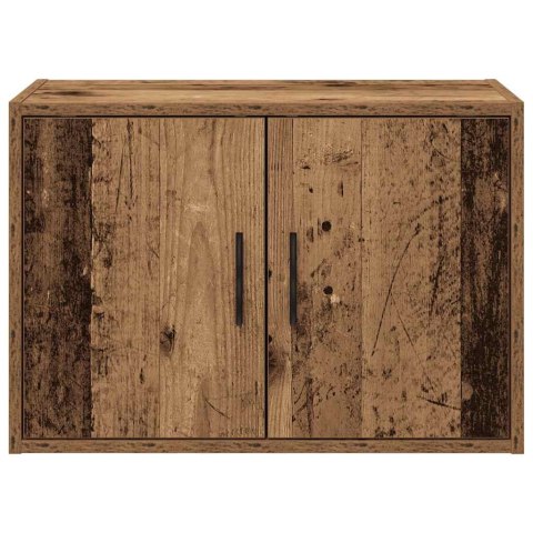 GARAŻOWA SZAFKA ŚCIENNA STARE DREWNO DREWNO KLEJONE