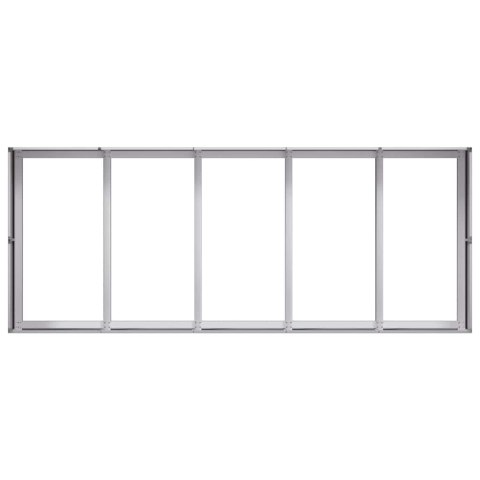 DONICZKA 200X80X40CM STAL OCYNKOWANA