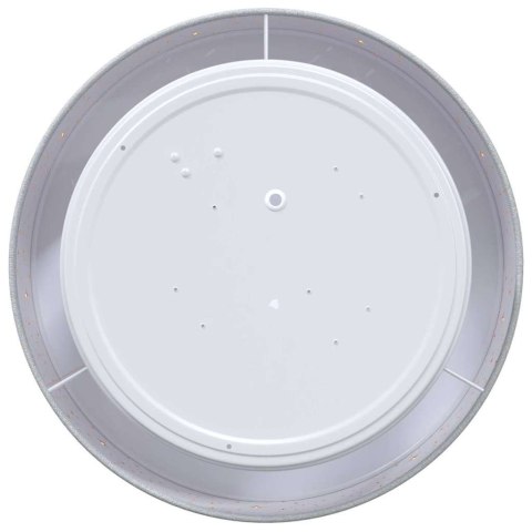 LAMPA SUFITOWA SZARY 30X 13,5CM TKANINA