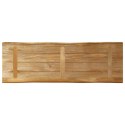 BLAT STOŁU Z NATURALNĄ KRAWĘDZIĄ 140X40X2,5CM DREWNO MANGO