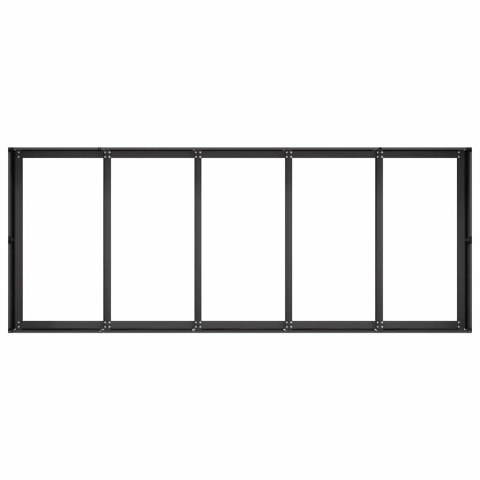 DONICZKA CZARNA 200X80X40CM STALOWA