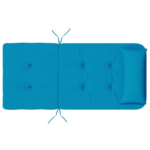 PODUSZKI NA KRZESŁA ADIRONDACK 2 SZT. JASNONIEBIESKIE OXFORD