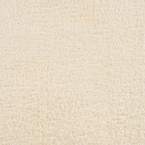 RĘCZNIKI DLA GOŚCI 10 SZT. KREMOWE 30X50CM BAWEŁNA 100%