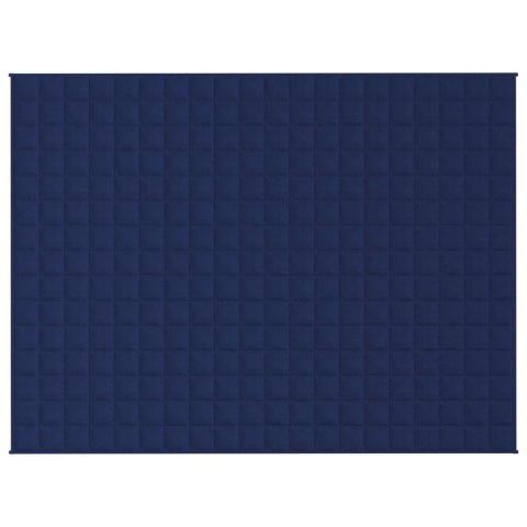 KOC OBCIĄŻENIOWY NIEBIESKI 152X203CM 11KG TKANINA