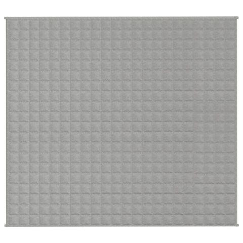 KOC OBCIĄŻENIOWY SZARY 200X230CM 9KG TKANINA