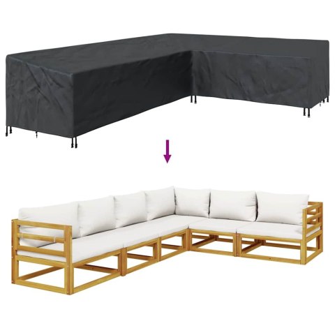 POKROWIEC NA MEBLE OGRODOWE 330X255X80CM