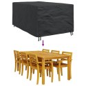POKROWIEC NA MEBLE OGRODOWE CZARNY 143X225X90CM 420D