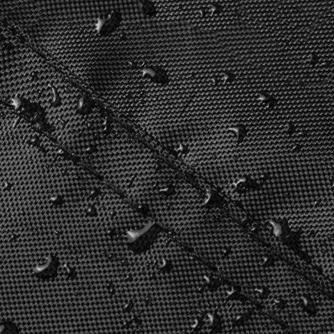 POKROWIEC NA MEBLE OGRODOWE CZARNY 200X200X90CM 420D