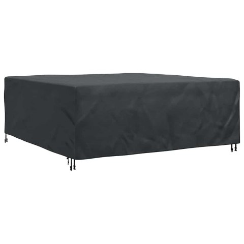 POKROWIEC NA MEBLE OGRODOWE CZARNY 200X200X90CM 600D