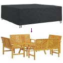 POKROWIEC NA MEBLE OGRODOWE CZARNY 235X235X70CM 420D
