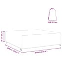 POKROWIEC NA MEBLE OGRODOWE CZARNY 260X260X70CM 210D