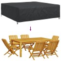 POKROWIEC NA MEBLE OGRODOWE CZARNY 260X260X70CM 600D