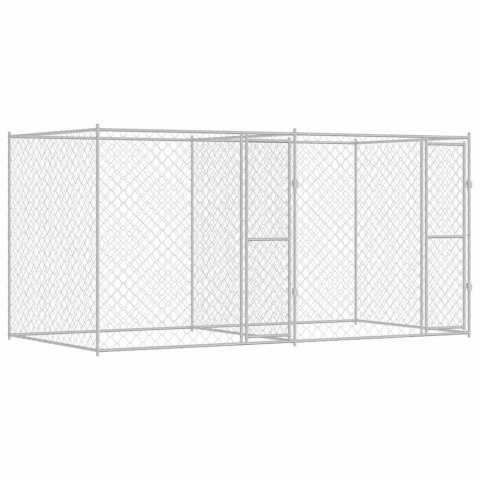 KLATKA DLA PSA STAL GALWANIZOWANA MOCNA I TRWALA OCHRONA 400X200X200