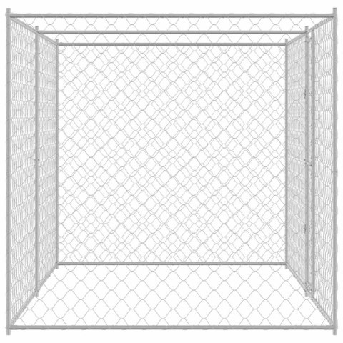 KLATKA DLA PSA STAL GALWANIZOWANA MOCNA I TRWALA OCHRONA 400X200X256