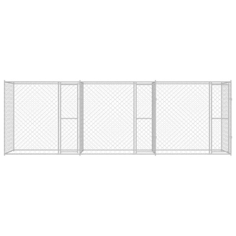 KLATKA DLA PSA STAL GALWANIZOWANA MOCNA I TRWALA OCHRONA 600X200X200