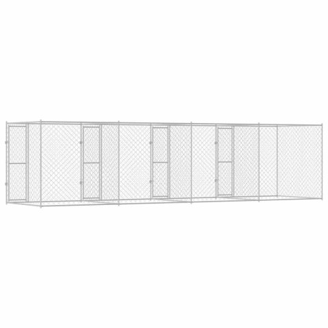 KLATKA DLA PSA STAL GALWANIZOWANA MOCNA I TRWALA OCHRONA 800X200X200