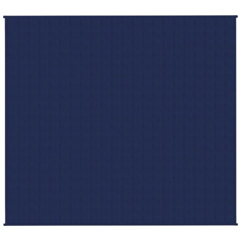 KOC OBCIĄŻENIOWY NIEBIESKI 200X230CM 9KG TKANINA