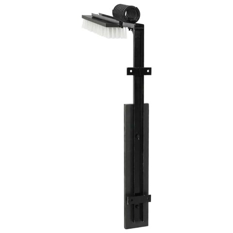 SZCZOTKI DO BYDŁA CZARNY I BIAŁY 84X 10X 91CM PLASTIK I STAL