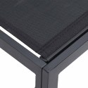 ZESTAW SOF NA OGRÓD Z PODUSZKĄ 11 PCS CZARNY ALUMINIUM