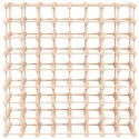 STOJAK NA 72 BUTELKI WINA 90,5X23X90,5CM LITE DREWNO SOSNOWE